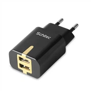 اعلیٰ معیار کا 2a ڈوئل USB وال چارجر