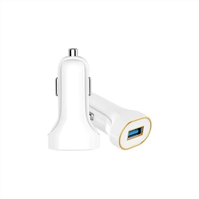 سنگل USB پورٹ لیف شیپ ڈیزائن کار چارجر