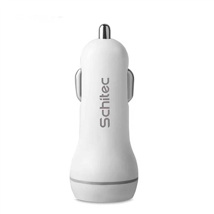فیکٹری براہ راست بہترین قیمت کے ساتھ ڈوئل کار USB چارجر فروخت کرتی ہے۔