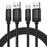 نایلان بریڈ مائیکرو USB ڈیٹا اور چارجنگ کیبل